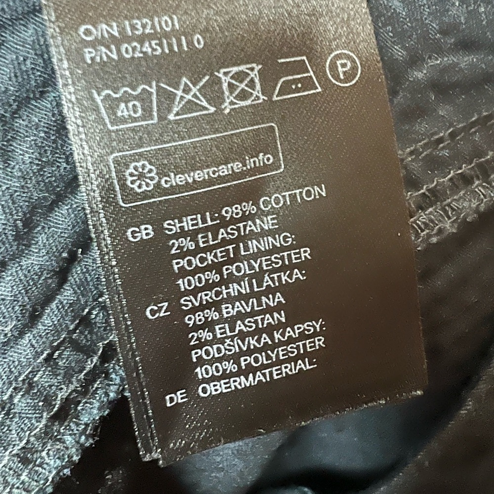 NWT ZADIG & VOLTAIRE Textured Tiger Stripe Cotton Crepe Ankle Crop Slim Pants XS - Picture 4 of 6